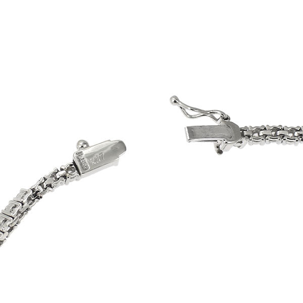 Pt850 ダイヤモンド テニス ブレスレット 2.17ct