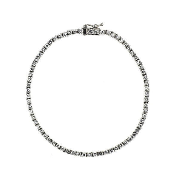 Pt850 ダイヤモンド テニス ブレスレット 2.17ct