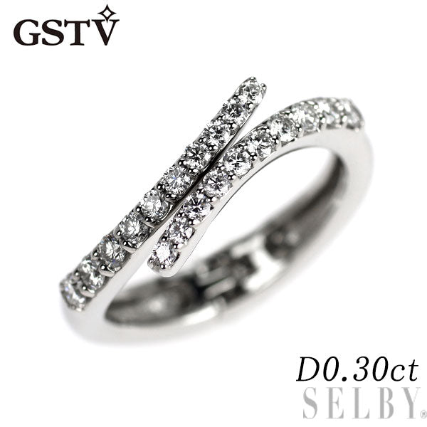 GSTV Pt950 ダイヤモンド リング 0.30ct