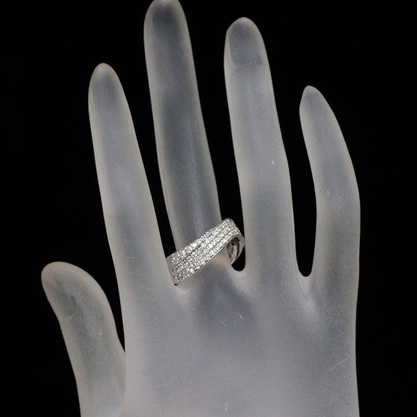 ベリテ K18WG H&C ダイヤモンド リング 0.90ct パヴェ