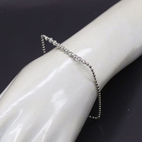 Pt900/ Pt850 ダイヤモンド ブレスレット 1.00ct