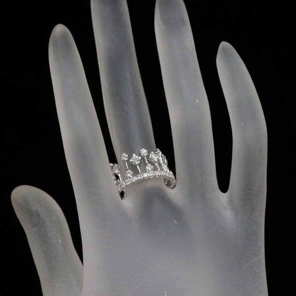 K18WG ダイヤモンド リング 1.261ct