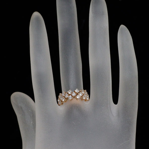 K18PG ダイヤモンド リング 1.15ct
