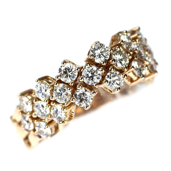 K18PG ダイヤモンド リング 1.15ct