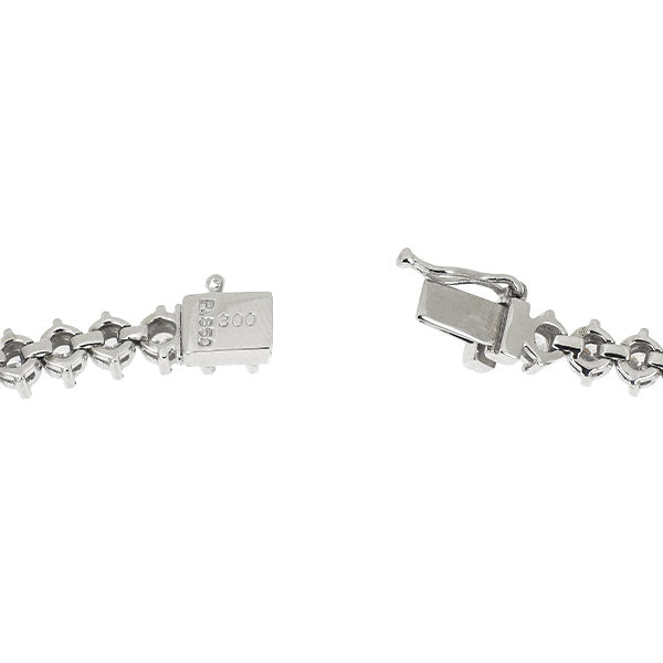 Pt850 ダイヤモンド テニス ブレスレット 3.00ct