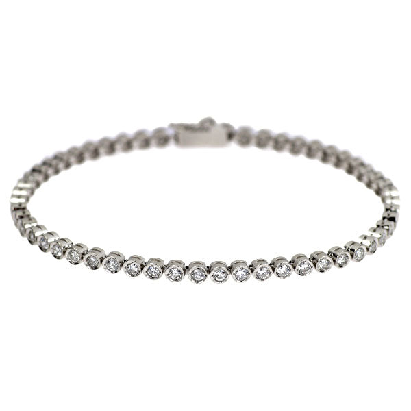Pt900 ダイヤモンド ブレスレット 2.00ct テニス