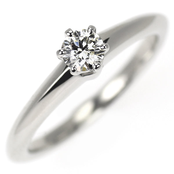 ティファニー Pt950 ダイヤモンド リング 0.19ct ソリティア
