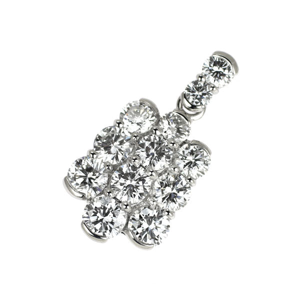 モニッケンダム Pt900 ダイヤモンド ペンダントトップ 1.39ct