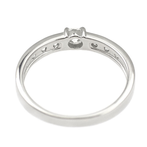 Pt900 ダイヤモンド リング 0.181ct D SI1 G D0.28ct