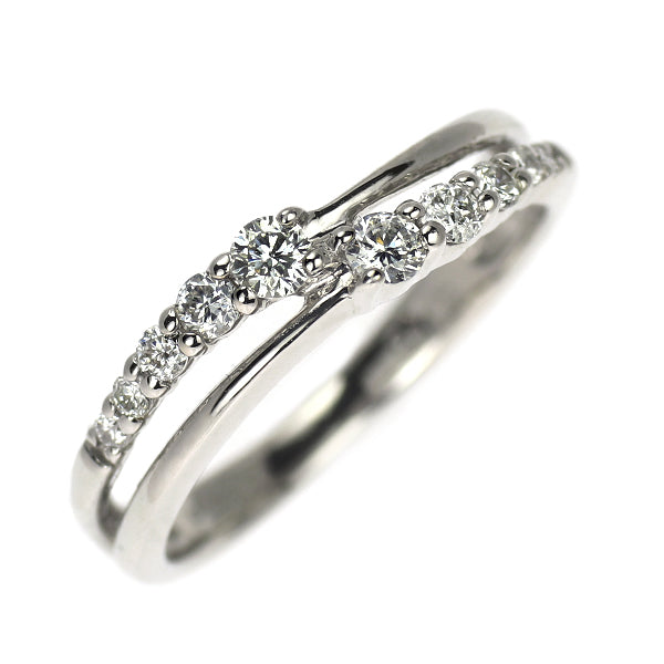 Pt900 ダイヤモンド リング 0.15ct ピンキー