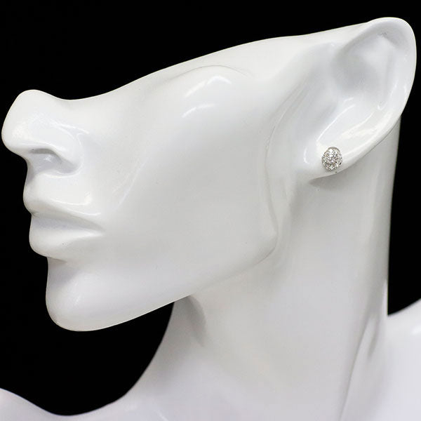Pt900/Pt950 ダイヤモンド ピアス 0.458ct D0.34ct