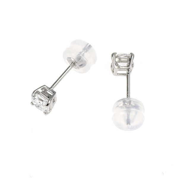 新品 Pt900 フランダースカット ダイヤモンド ピアス 0.453ct D/E VS1