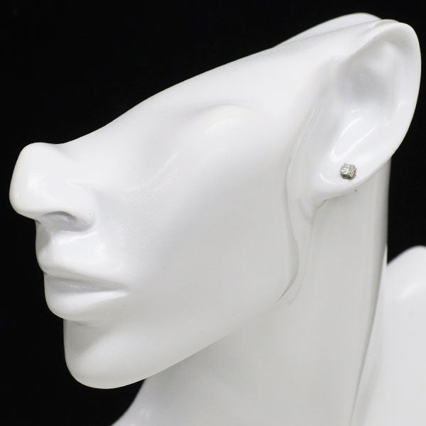 新品 Pt900 フランダースカット ダイヤモンド ピアス 0.453ct D/E VS1