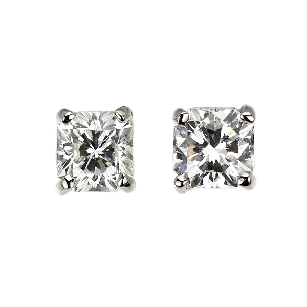 新品 Pt900 フランダースカット ダイヤモンド ピアス 0.453ct D/E VS1