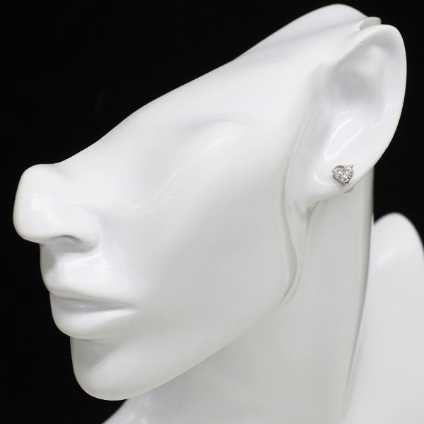 新品 Pt900 ハートシェイプ ダイヤモンド ピアス 1.213ct E/F SI2