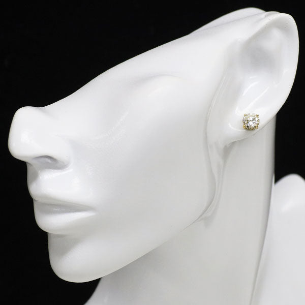 新品 K18YG ダイヤモンド ピアス 2.487ct K/L I2 VG/G