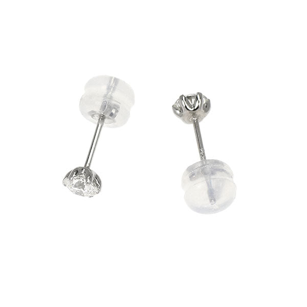 新品 Pt900 ダイヤモンド ピアス 0.345ct I/J VS1 3EXHC