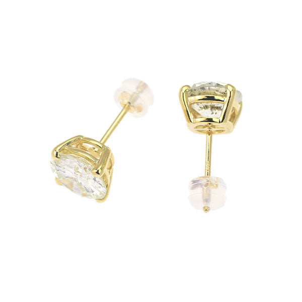 新品 K18YG ダイヤモンド ピアス 5.035ct L/M I1-2 G