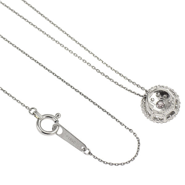 新品 希少  Pt900/ Pt850 天然ピンク ダイヤモンド ペンダントネックレス 0.070ct LPP VS1 D0.28ct