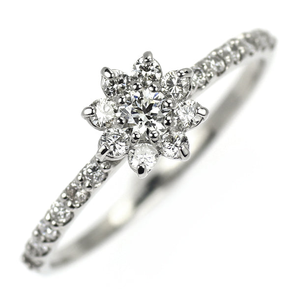 新品 Pt900 ダイヤモンド リング 0.098ct I VVS1 3EXHC D0.28ct