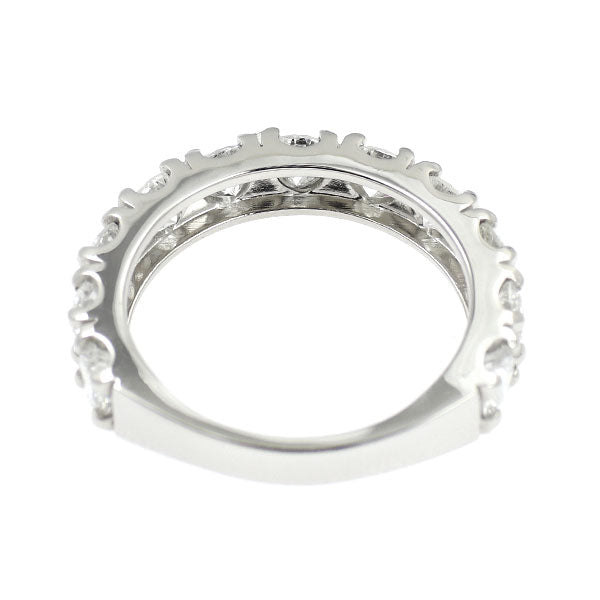 新品 Pt900 ダイヤモンド リング 2.001ct D-H I1 VG-G ハーフエタニティ