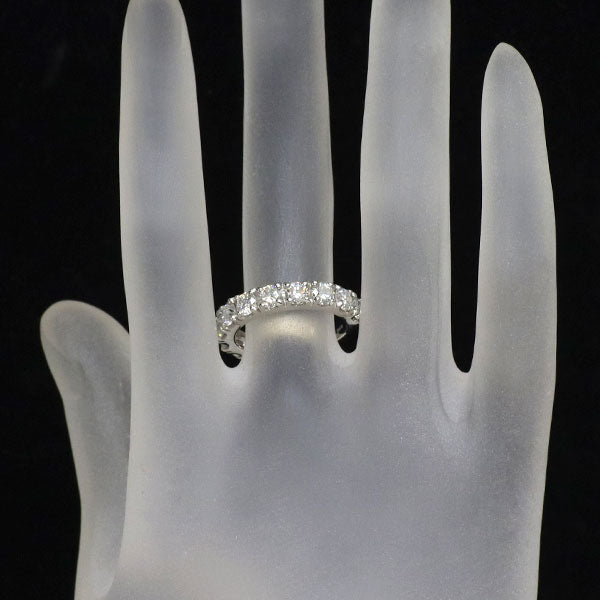 新品 Pt900 ダイヤモンド リング 2.001ct D-H I1 VG-G ハーフエタニティ