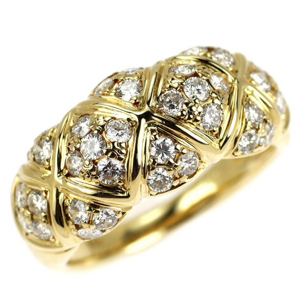 K18YG ダイヤモンド リング 1.02ct