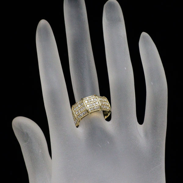 K18YG ダイヤモンド リング 1.00ct