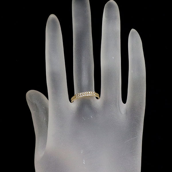 K18YG ダイヤモンド リング 0.15ct