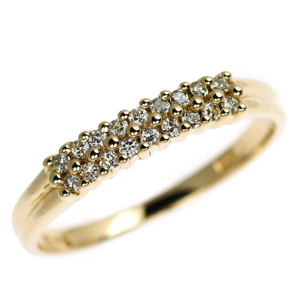 K18YG ダイヤモンド リング 0.15ct