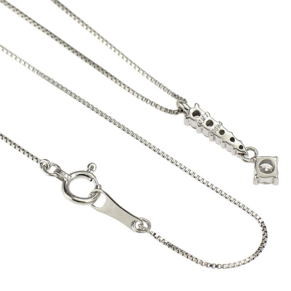 K18WG ダイヤモンド ペンダントネックレス 0.21ct