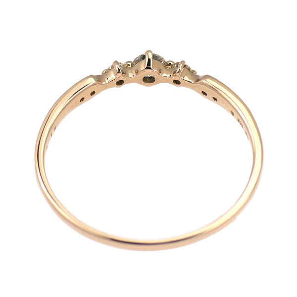 K18PG ダイヤモンド リング 0.15ct