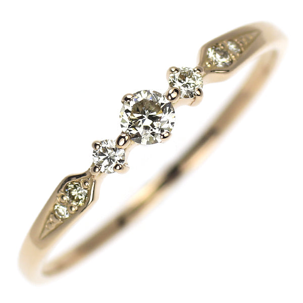 K18PG ダイヤモンド リング 0.15ct