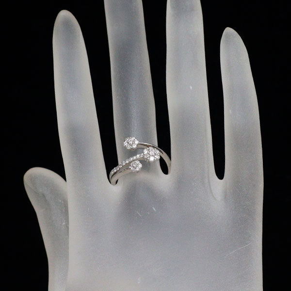 Pt900 ダイヤモンド リング 0.50ct フラワー — セルビーオンラインストア