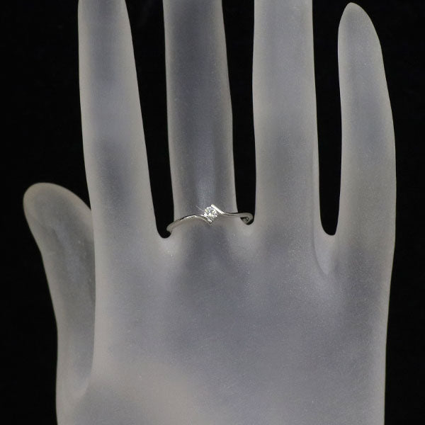 Pt900 ダイヤモンド リング 0.08ct