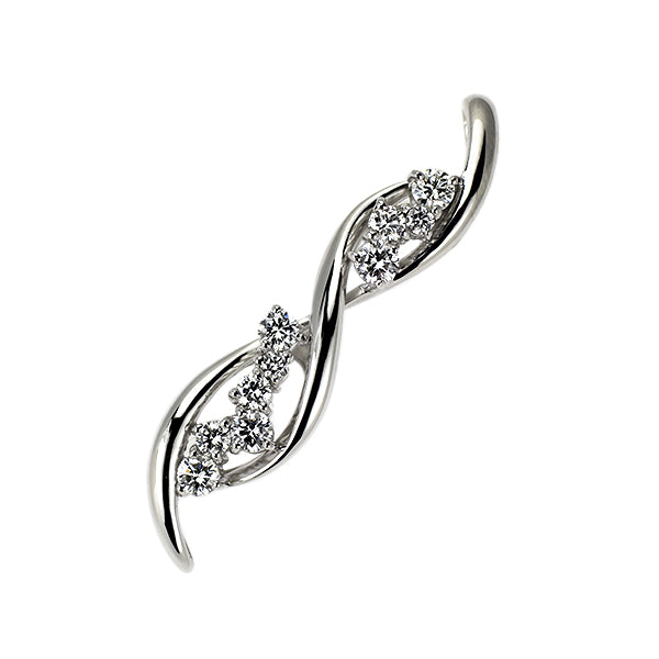 Pt900 ダイヤモンド ペンダントトップ 0.60ct