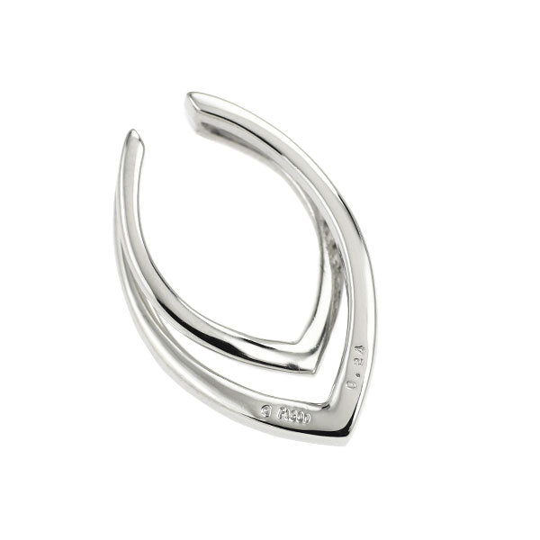 Pt900 ダイヤモンド ペンダントトップ 0.24ct