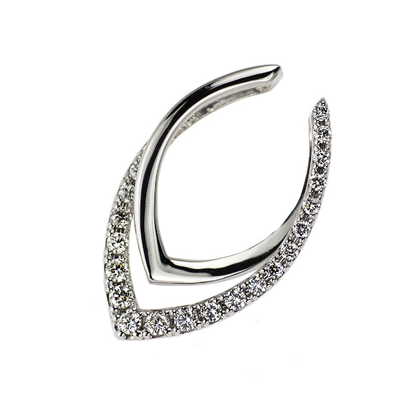 Pt900 ダイヤモンド ペンダントトップ 0.24ct