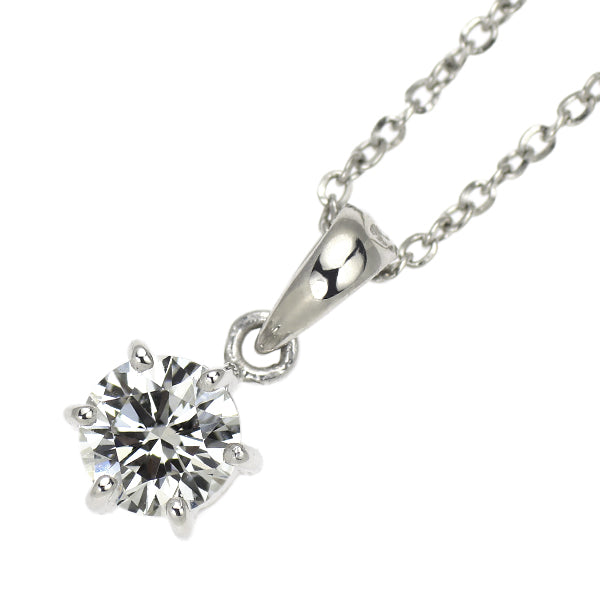 Pt900/ Pt850 ダイヤモンド ペンダントネックレス 0.341ct — セルビー
