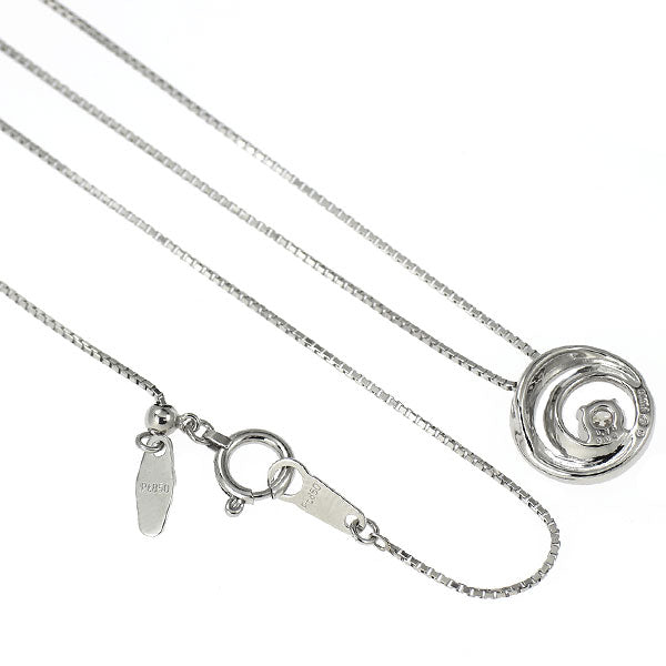 Pt900/ Pt850 ダイヤモンド ペンダントネックレス 0.15ct D0.04ct