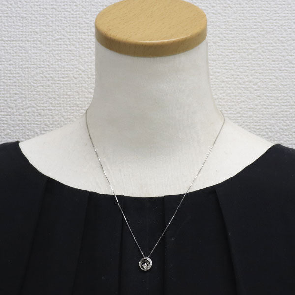 Pt900/ Pt850 ダイヤモンド ペンダントネックレス 0.15ct D0.04ct