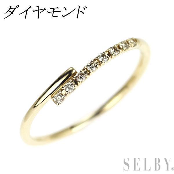 K10YG ダイヤモンド リング