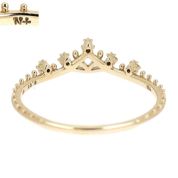 ノジェス K10YG ダイヤモンド リング 0.03ct