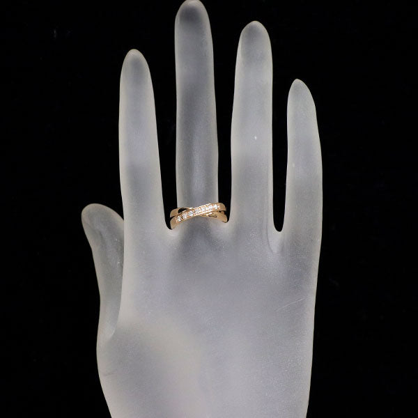 K10PG ダイヤモンド リング 0.15ct