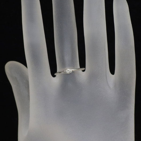 THE KISS K10WG ダイヤモンド リング 0.04ct