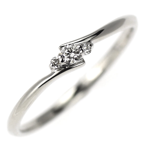 THE KISS K10WG ダイヤモンド リング 0.04ct