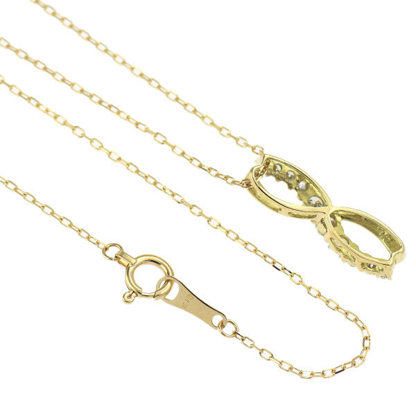K18YG ダイヤモンド ペンダントネックレス 0.24ct