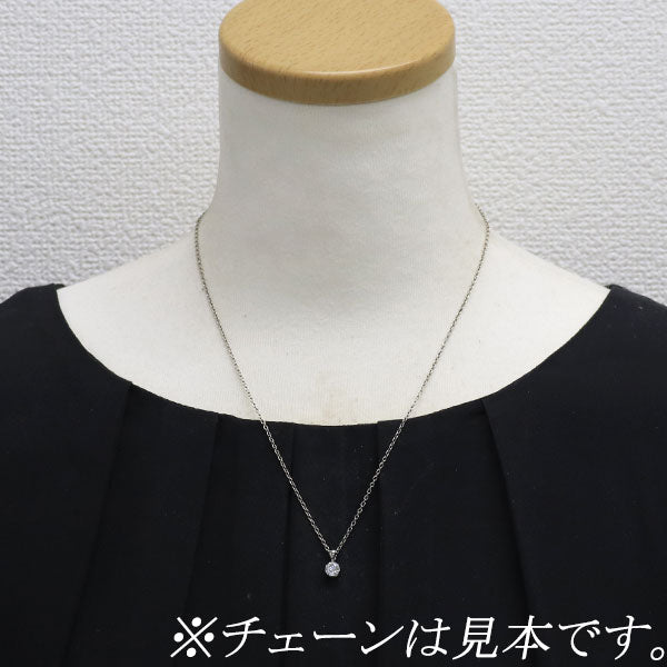 新品 Pt900 ダイヤモンド ペンダントトップ 0.605ct G SI2 G 【エスコレ】