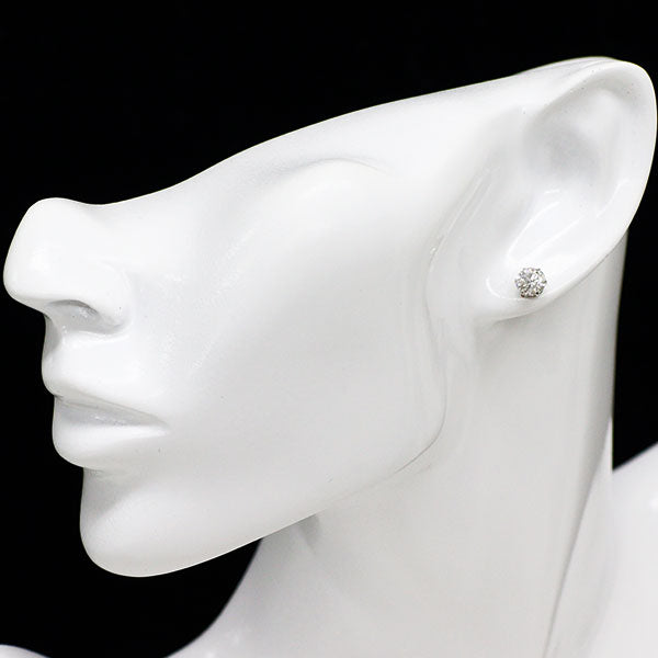 新品 Pt900 ダイヤモンド ピアス 1.312ct G SI2 VG/G【エスコレ】