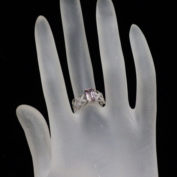 新品 Pt950 ダイアスポア ダイヤモンド リング 1.79ct D0.08ct 【エスコレ】